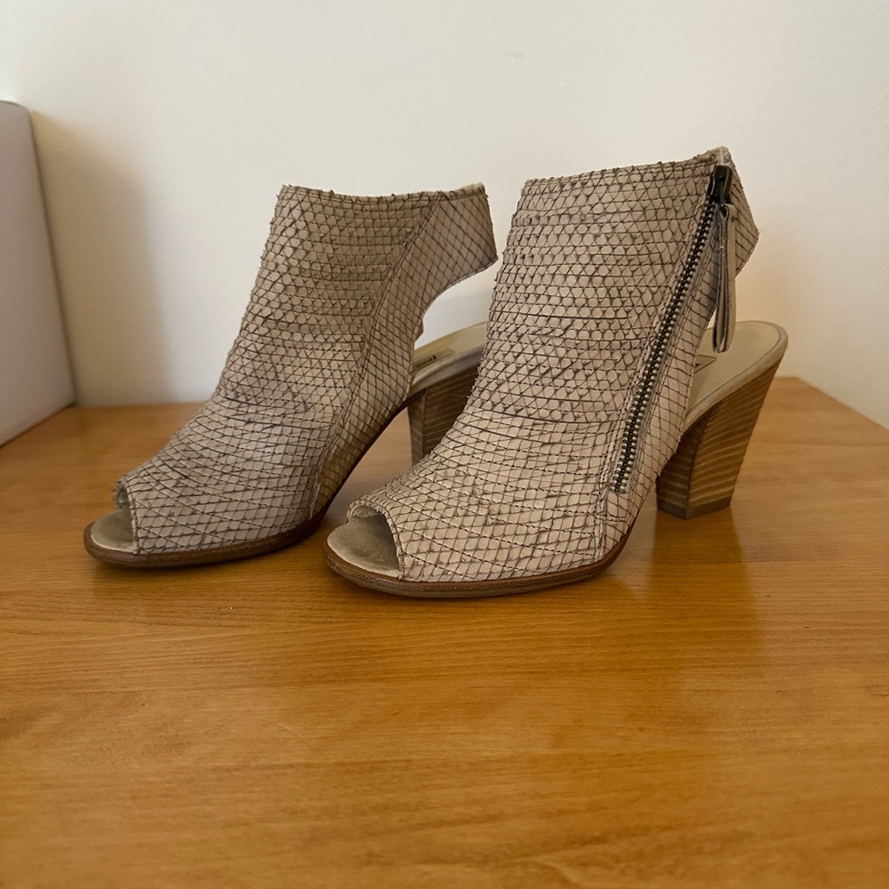 Paul Green Alexandra Heeled Sandal Taupe Sandals